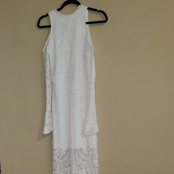 NWT Foxiedox lacy boho style maxi dress! Size: S - Picture 7 of 15